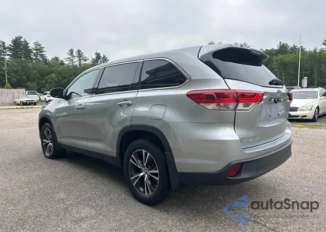 2019 Toyota Highlander Le/Le Plus из США, поврежденный, VIN 5TDBZRFH9KS945111